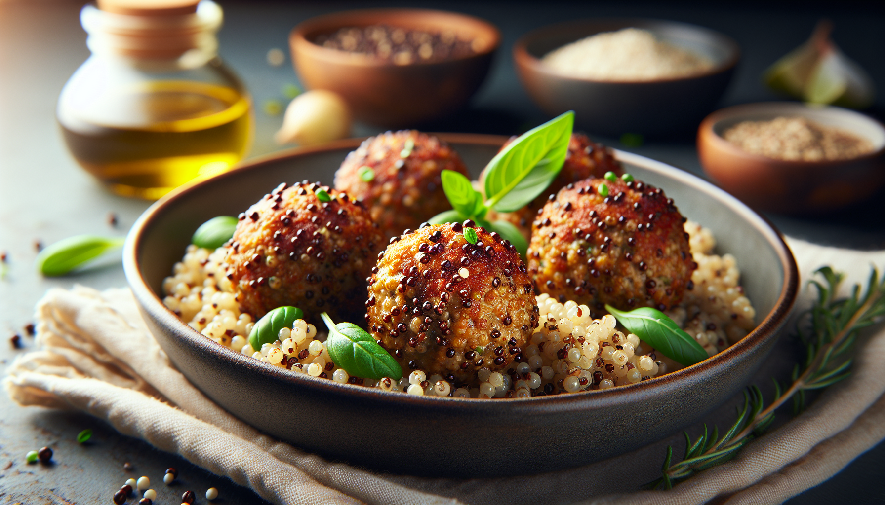 polpette di quinoa